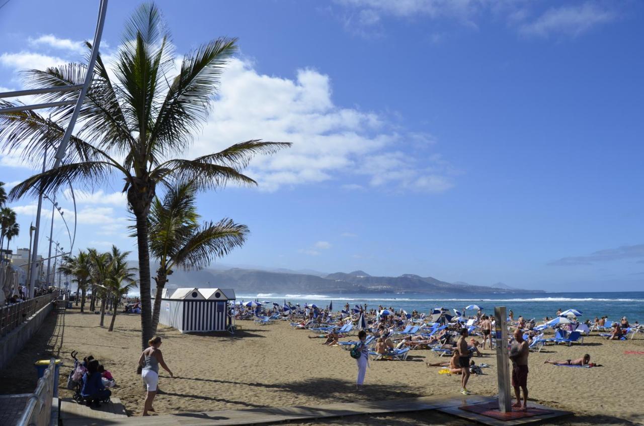 Seafront Terrace Home Las Canteras Beach - Wifi Las Palmas de Gran Canaria Exteriör bild
