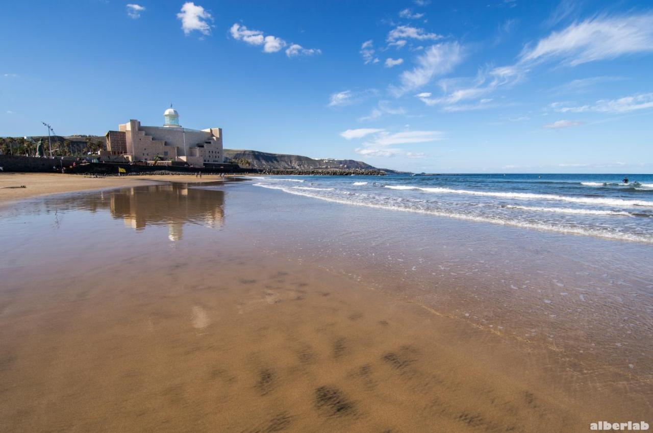 Seafront Terrace Home Las Canteras Beach - Wifi Las Palmas de Gran Canaria Exteriör bild